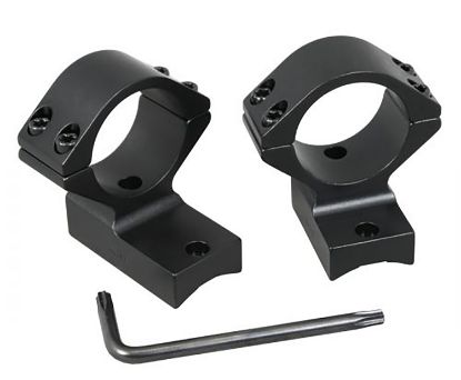 Picture of Talley 948749 Kimber 84M Scope Mount/Ring Combo Black Anodized 1" Medium 0 Moa 