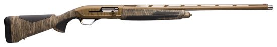 Picture of Browning 011706205 Maxus Ii Wicked Wing 12 Gauge 3.5" 4+1 26" Barrel, Burnt Bronze Cerakote Metal Finish, Mossy Oak Bottomland With Overmolded Grip Panels Stock 