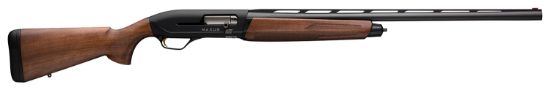 Picture of Browning 011735304 Maxus Ii Hunter Full Size 12 Gauge Semi-Auto 3" 4+1 28" Matte Blued Vent Rib Barrel, Matte Black Aluminum Receiver, Adj Shim Grade I Turkish Walnut Wood Stock 