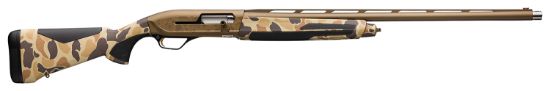 Picture of Browning 011739205 Maxus Ii Wicked Wing 12 Gauge 3.5" 4+1 (2.75") 26" Burnt Bronze Cerakote Barrel/Rec, Vintage Tan Camo Stock W/Softflex Cheek Pad & Overmolded Grip Panels 