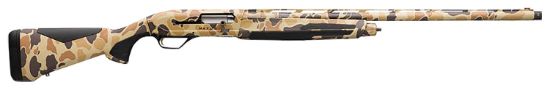 Picture of Browning 011740204 Maxus Ii 12 Gauge 3.5" 4+1 (2.75") 28" Barrel, Full Coverage Vintage Tan Camo, Trimmable Synthetic Stock W/Overmolded Grip Panels, Softflex Cheek Pad 