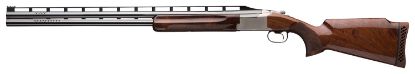 Picture of Browning 0135813010 Citori 725 Trap 12 Gauge 30" Ported 2Rd 2.75" Silver Nitride Gloss Oil Black Walnut Monte Carlo Stock Left Hand (Full Size) W/Invector-Ds Flush Chokes 