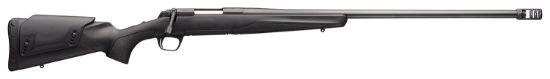 Picture of Browning 035528218 X-Bolt Stalker Long Range 308 Win 4+1 26" Non-Glare Matte Black Heavy Steel Barrel & Receiver, Recoil Hawg Muzzle Brake, Textured Synthetic Adjustable Comb Stock, Optics Ready 