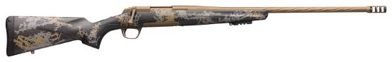 Picture of Browning 035538246 X-Bolt Mountain Pro 300 Wsm 3+1 23" Mb Fluted Burnt Bronze Cerakote Accent Graphic Black Carbon Fiber Stock Right Hand (Full Size) 