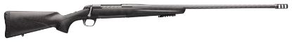 Picture of Browning 035542283 X-Bolt Pro 280 Ackley Improved 4+1 26" Carbon Gray Elite Cerakote/ 4.49" Fluted Barrel, Carbon Gray Elite Cerakote Steel Receiver, Black/ Carbon Fiber Stock, Right Hand 