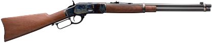 Picture of Winchester Guns 534280141 Model 1873 Competition Carbine High Grade 45 Colt (Lc) 10+1 20" Color Case Hardened Grade Iii/Iv Oil Walnut Stock Right Hand (Full Size) 