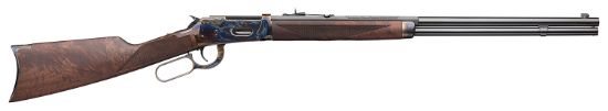 Picture of Winchester Guns 534291114 Model 94 Deluxe Sporting 30-30 Win 8+1 24" Color Case Hardened Grade V/Vi Oil Checkered Walnut Stock Right Hand (Full Size) 