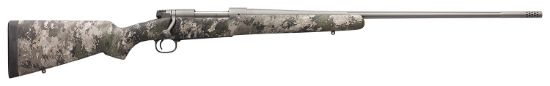 Picture of Winchester Guns 535244220 Model 70 Extreme 308 Win 5+1 Cap 22" Mb Tungsten Gray Cerakote Rec/Barrel Truetimber Vsx Fixed Bell & Carlson Stock Right Hand With Moa Trigger System (Full Size) No Sights 