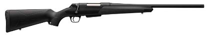 Picture of Winchester Repeating Arms 535711299 Xpr Sr Full Size 6.8 Western 3+1 20" Black Perma-Cote Threaded Sporter & Drilled & Tapped Steel Receiver, Matte Black Fixed Synthetic Stock 