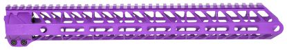 Picture of Timber Creek Outdoors Me15hgppa Enforcer 15 Inch Hand Guard M-Lok Purple Anodized 