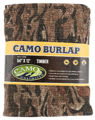 Picture of Camo Systems 9560 Burlap Timber Camo 54" X 12' 