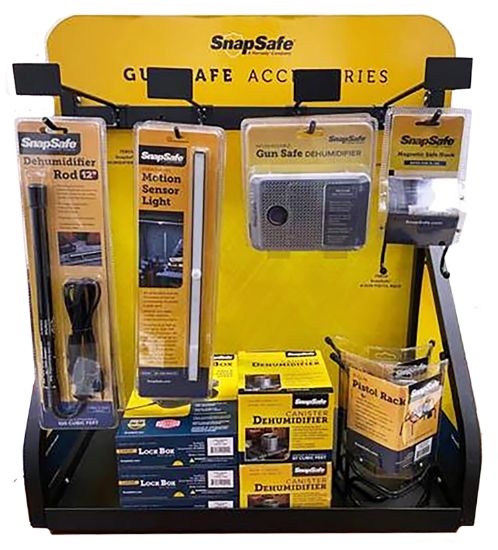 Picture of Snapsafe 77500 Safe Top Display Yellow Countertop 