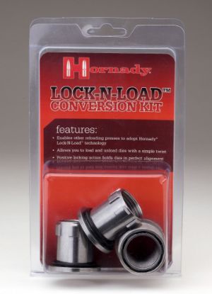 Picture of Hornady 044099 Lock-N-Load Conversion Kit Silver Multi Caliber Steel 