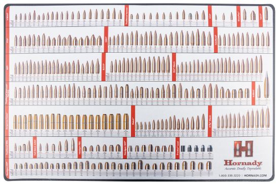 Picture of Hornady 99102 Reloading Counter Mat 26" X 17" 