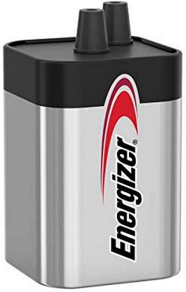 Picture of Energizer 5291D5 Lantern Battery Black & Silver 6.0 Volts, 17,500 Mah 