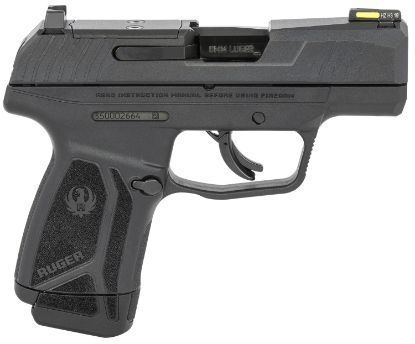 Picture of Ruger 3500 Max-9 Optic Ready 9Mm Luger 3.20" Barrel 10+1 Or 12+1, High Performance Glass-Filled Nylon Grip Frame, Optic Cut Through-Hardened Alloy Steel Slide, Manual Safety 