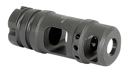 Picture of Midwest Industries Mimb6 Muzzle Brake Black Phosphate Steel With M14x1 Lh Threads For 30 Cal Ak-Platform 