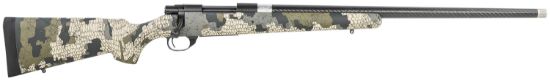 Picture of Howa Hscf65cver M1500 Hs Precision 6.5 Creedmoor 5+1 24" Threaded Carbon Fiber Barrel, Black Metal Finish, Kuiu Verde 2.0 Fixed Hs Precision Stock 