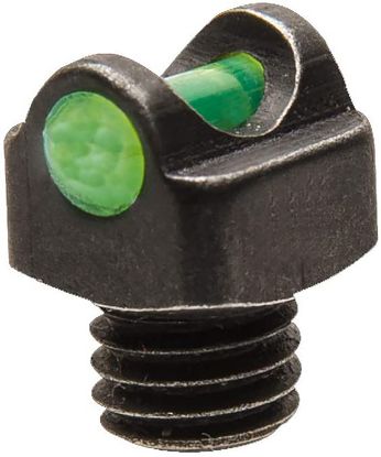 Picture of Truglo Tgtg954cg Starbrite Deluxe Bead Black | Green Fiber Optic Front Sight 5-40" Threads 