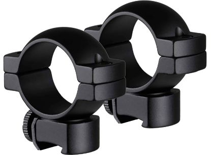 Picture of Truglo Tgtg8960b2 Lightweight Scope Rings Matte Black 1" Medium 2 Screws (1 Per Side) 