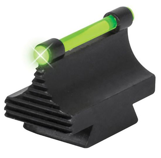 Picture of Truglo Tgtg95500rg 3/8" Dovetail Front Sight Black 0.500" Green Ramp For Rifle 