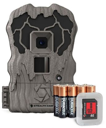 Picture of Stealth Cam Stcqv18k Qv18 Combo Brown 18Mp Image Resolution, Low Glow Flash, Up To 32Gb Sd Card Memory, Features Integrated Python Provision Lock Latch 