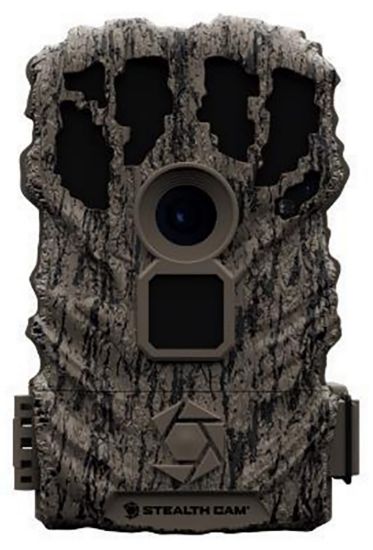 Picture of Stealth Cam Stcbt16 Browtine Camo Low Glow Ir Flash, Up To 32Gb Sd Card Memory, Features Integrated Python Provision Lock Latch 