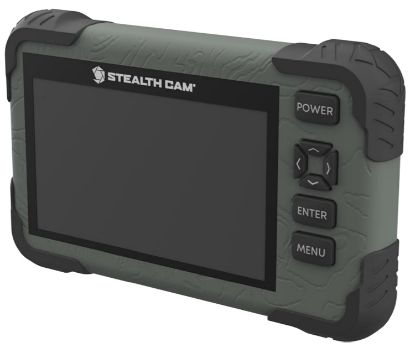 Picture of Stealth Cam Stccrv43xhd Sd Card Viewer 4.30" Color Lcd Touch Screen Sd Card Slot/Up To 32Gb Black/Green 