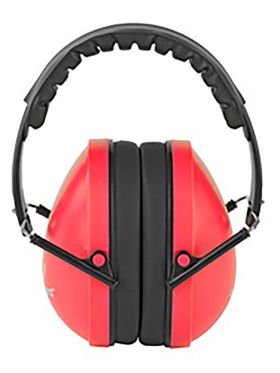 Picture of Walker's Gwpywfm2cor Folding Muff 23 Db Over The Head Coral/Black Polymer Fits Youth/Women 