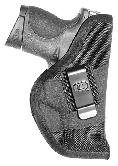 Picture of Crossfire Shooting Gear Crfgrpclpsa1m1 The Grip Iwb Size 01 Black Ballistic Nylon Belt Clip Fits Micro 1-1.50" Barrel Ambidextrous 