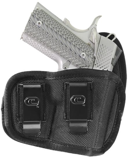 Picture of Crossfire Shooting Gear Crfvigrsa1m1r The Vigor Iwb Size 01 Black Ballistic Nylon Double Belt Clip Fits Micro Fits 1-1.50" Barrel Right Hand 