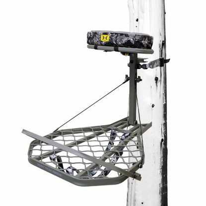 Picture of Hawk Hwkhf2025 Helium Pro Hang-On Gray Powder-Coating Aluminum 24" W X 30" D 