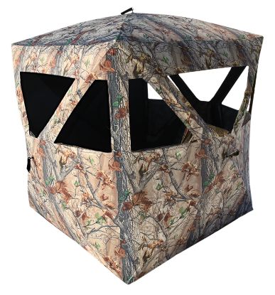 Picture of Muddy Mudgb250 Ground Blind 3-Person Cervidae Camo 72" X 72" X 66" 