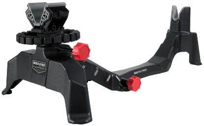 Picture of Birchwood Casey Csr Foxtrot Shooting Rest Black Non-Marring Material/Red Accents, Adjustable Elevation, Removeable Center Section For Pistols & Rifles 