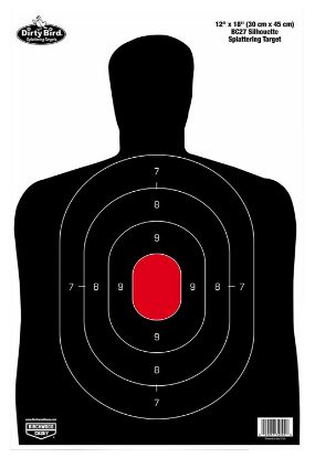 Picture of Birchwood Casey 35709 Dirty Bird Silhouette Target Silhouette Tagboard Target 12" X 18" 50 Per Pkg 