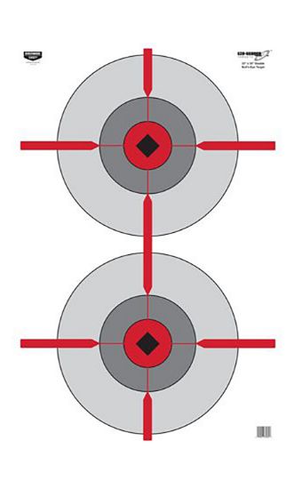 Picture of Birchwood Casey 37031 Eze-Scorer Bullseye Paper Target 23" X 35" 100 Per Pkg 