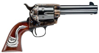 Picture of Cimarron Mp410ssi01 Man With No Name 45 Colt (Lc) 6Rd 4.75" Blued Barrel & Cylinder Color Case Hardened Steel Frame With Walnut Grip With Integrated Snake 