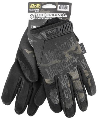 Picture of Mechanix Wear Mg68009 Original Black Multi-Cam Synthetic Leather Medium Tpr Closure 