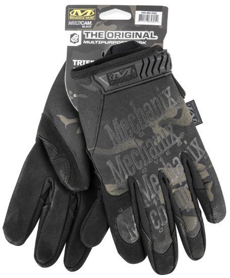 Picture of Mechanix Wear Mg68012 Original Black Multi-Cam Synthetic Leather 2Xl Tpr Closure 