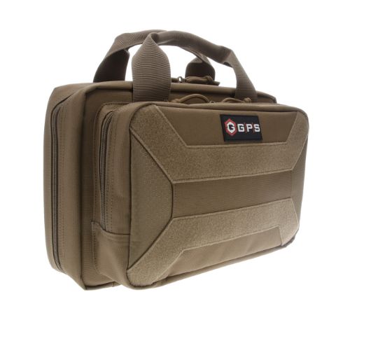 Picture of Gps Bags Pc15fde Pistol Case Flat Dark Earth 600D Polyester Holds 1 Handgun 