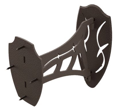 Picture of Skullhooker Skhssmbrn Single Shoulder Mount Mounting Kit Wall Mount Steel Brown Small/Mid-Size Game 