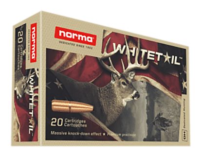 Picture of Norma Ammunition 20160462 Dedicated Hunting Whitetail 243 Win 100 Gr Pointed Soft Point 20 Per Box/ 10 Case 