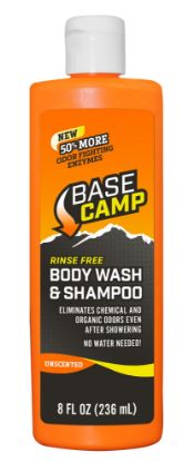 Picture of Dead Down Wind 1251 Base Camp Shampoo/Body Wash Odor Eliminator 8 Oz Squeeze Bottle 