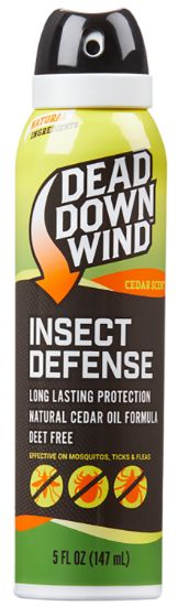 Picture of Dead Down Wind 13700 Insect Defense Cedar Scent 5 Oz Aerosol Repels Mosquitos, Ticks & Fleas 