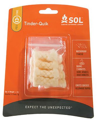 Picture of Survive Outdoors Longer 01400006 Tinder Quik White 12 Pack 
