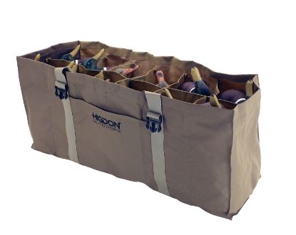 Picture of Higdon Outdoors 37124 X-Slot Decoy Bag Universal Tan 600D Polyester 36"L X 24"W X 16"H Holds Up To 24 Decoys 