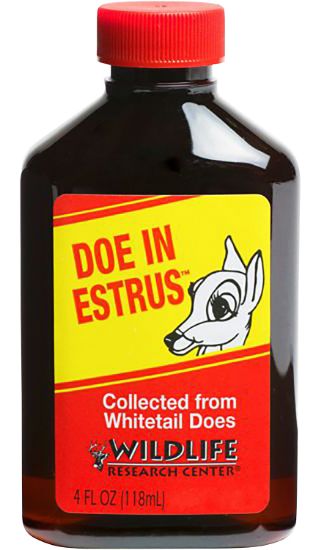 Picture of Wildlife Research 2254 Doe In Estrus Deer Attractant Doe In Estrus Scent 4 Oz Bottle 