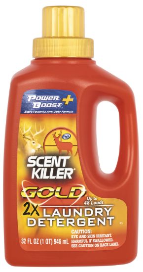 Picture of Wildlife Research 1249 Scent Killer Gold Laundry Detergent Odor Eliminator Odorless Scent 32Oz Bottle 