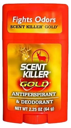 Picture of Wildlife Research 1247 Scent Killer Gold Antiperspirant & Deodorant Odor Eliminator Odorless Scent 2.25 Oz Stick 