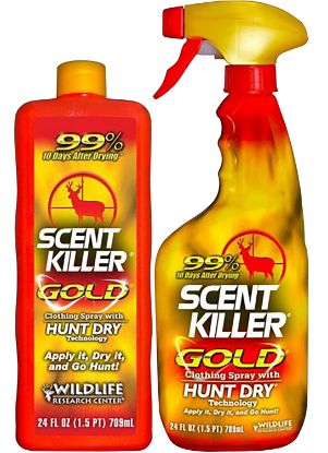 Picture of Wildlife Research 1259 Scent Killer Gold Combo Odorless Scent 24 Oz Trigger Spray 